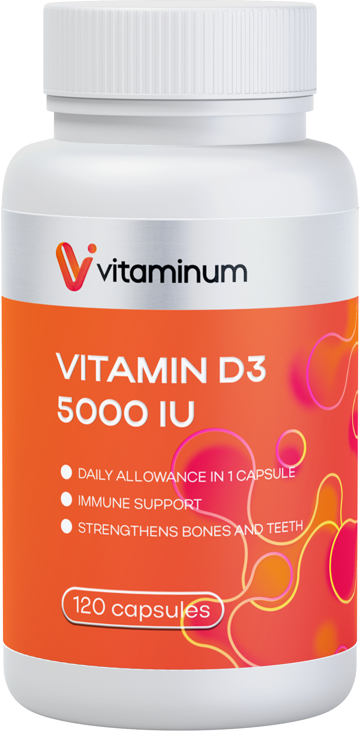  Vitaminum ВИТАМИН Д3 (5000 МЕ) 120 капсул 260 мг  в Саках